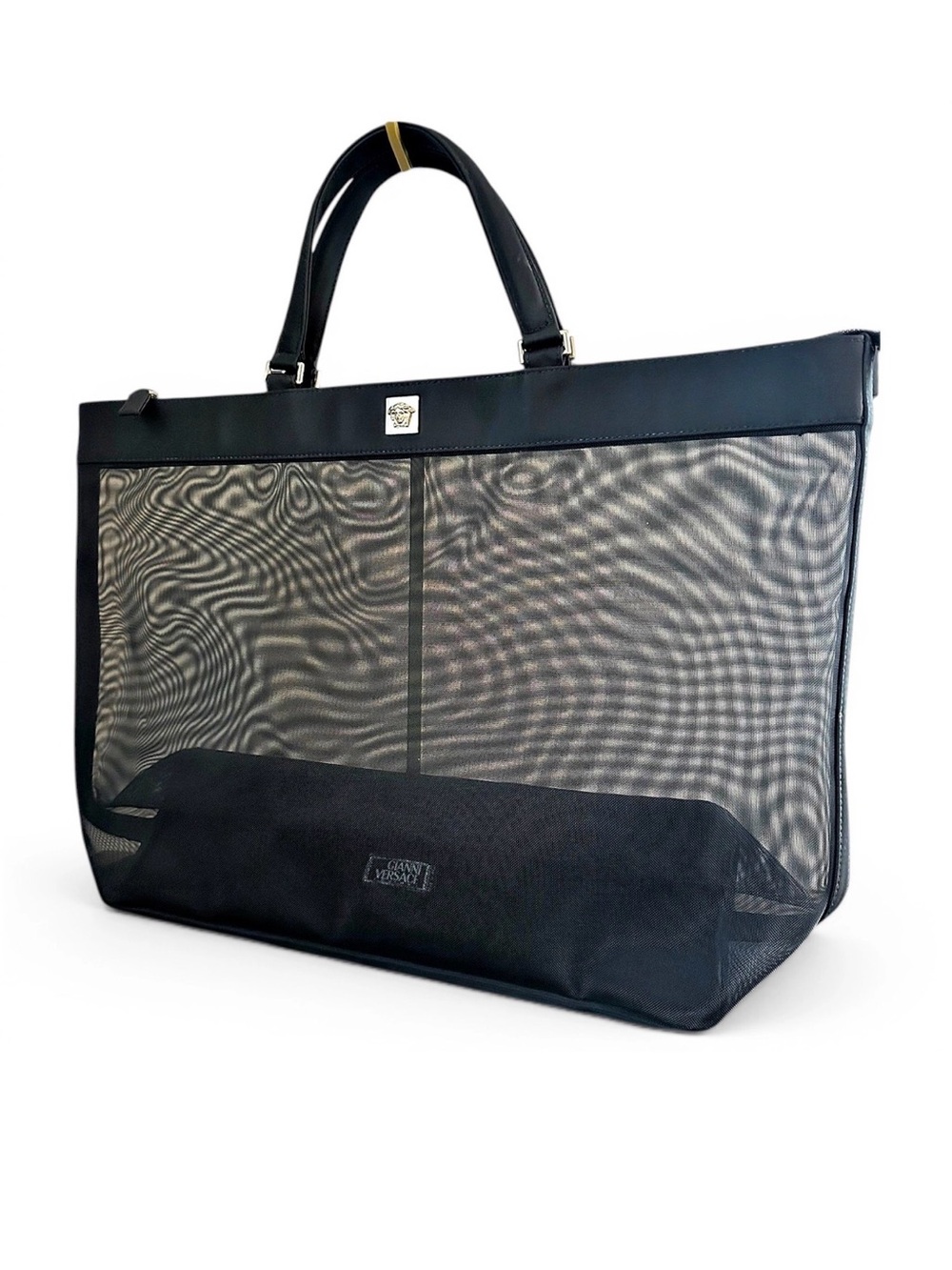 Gianni Versace Large Mesh Tote & Dustbag